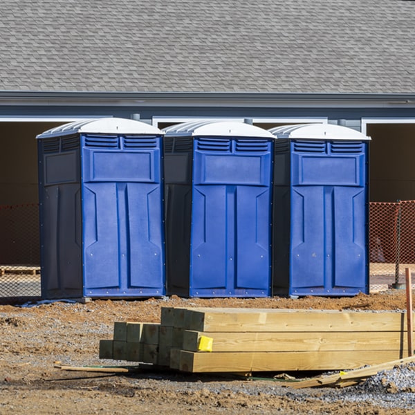 how do you dispose of waste after the porta potties have been emptied in Fine